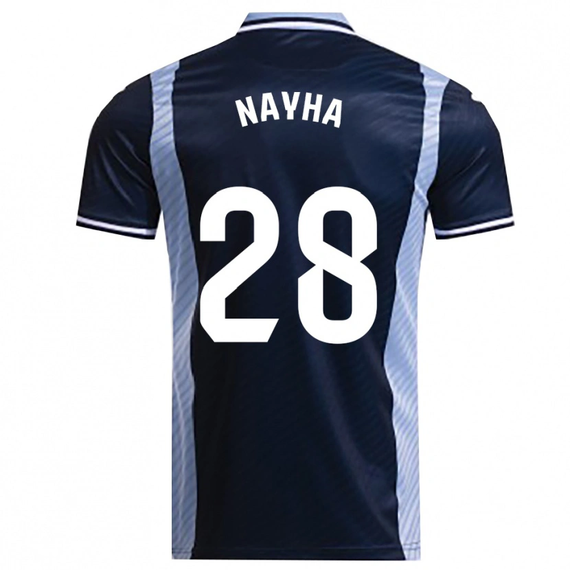 Danxen Herren Nayha Torrejón Moreno #28 Marine Himmelblau Auswärtstrikot Trikot 2025/26 T-Shirt Österreich