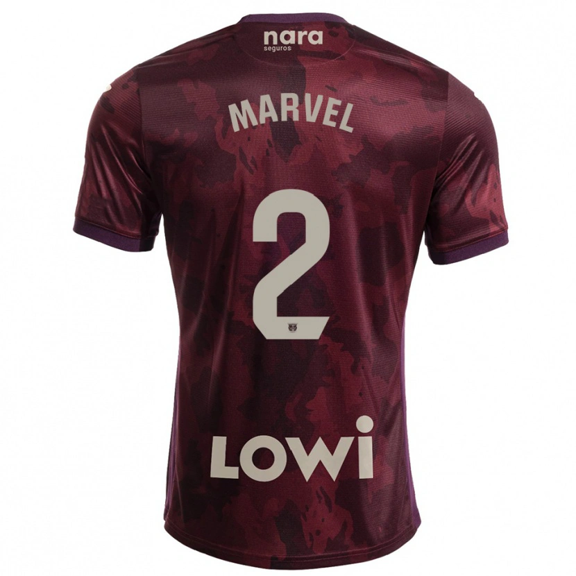 Danxen Herren Marvel #2 Burgunderrot Weiß Auswärtstrikot Trikot 2025/26 T-Shirt Österreich