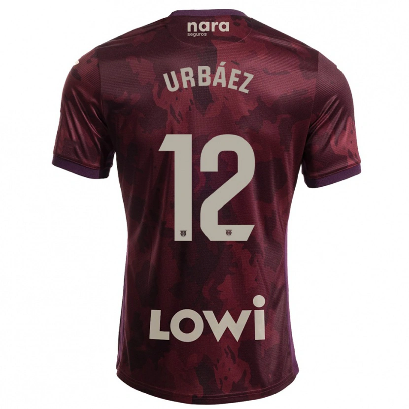 Danxen Herren Joao Urbáez #12 Burgunderrot Weiß Auswärtstrikot Trikot 2025/26 T-Shirt Österreich