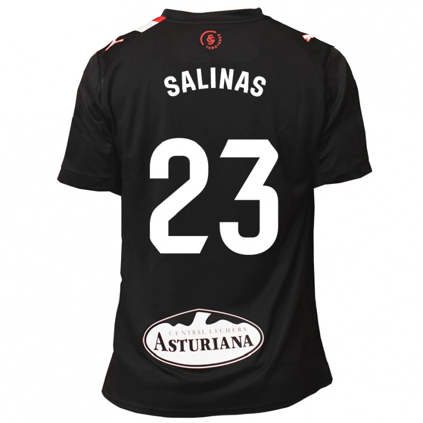 Danxen Herren Hugo Salinas #23 Schwarz Weiß Auswärtstrikot Trikot 2025/26 T-Shirt Österreich