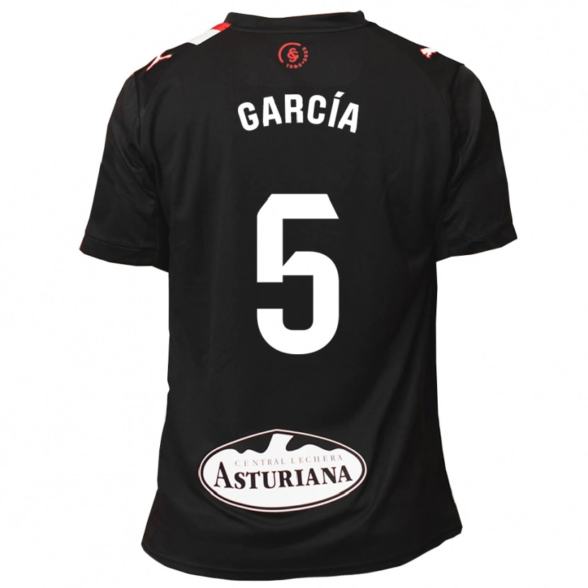 Danxen Herren Pablo García #5 Schwarz Weiß Auswärtstrikot Trikot 2025/26 T-Shirt Österreich