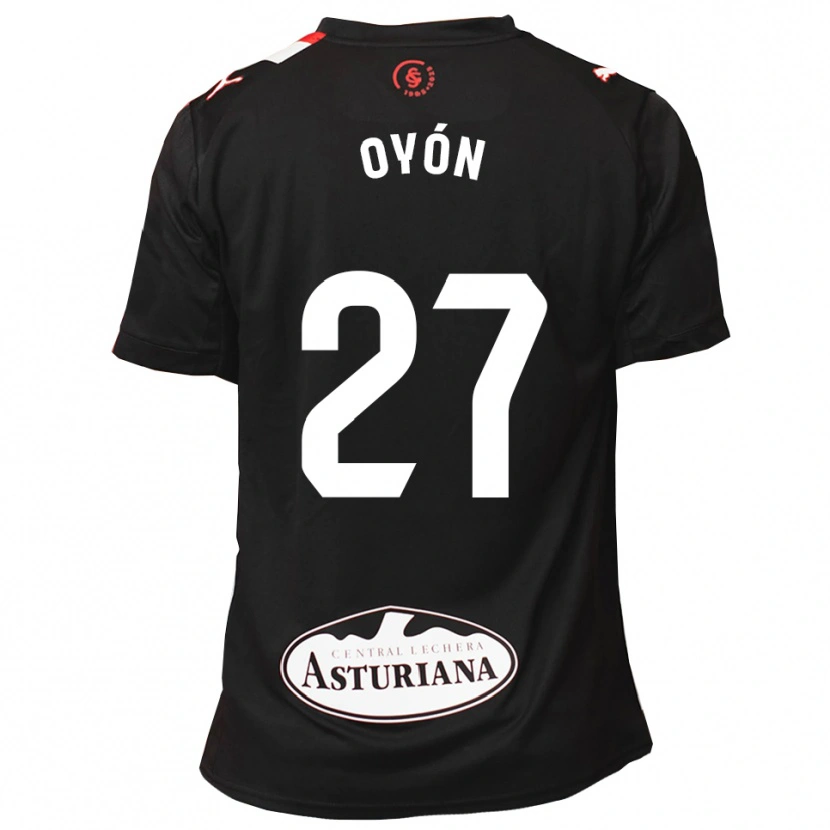 Danxen Herren Álex Oyón #27 Schwarz Weiß Auswärtstrikot Trikot 2025/26 T-Shirt Österreich