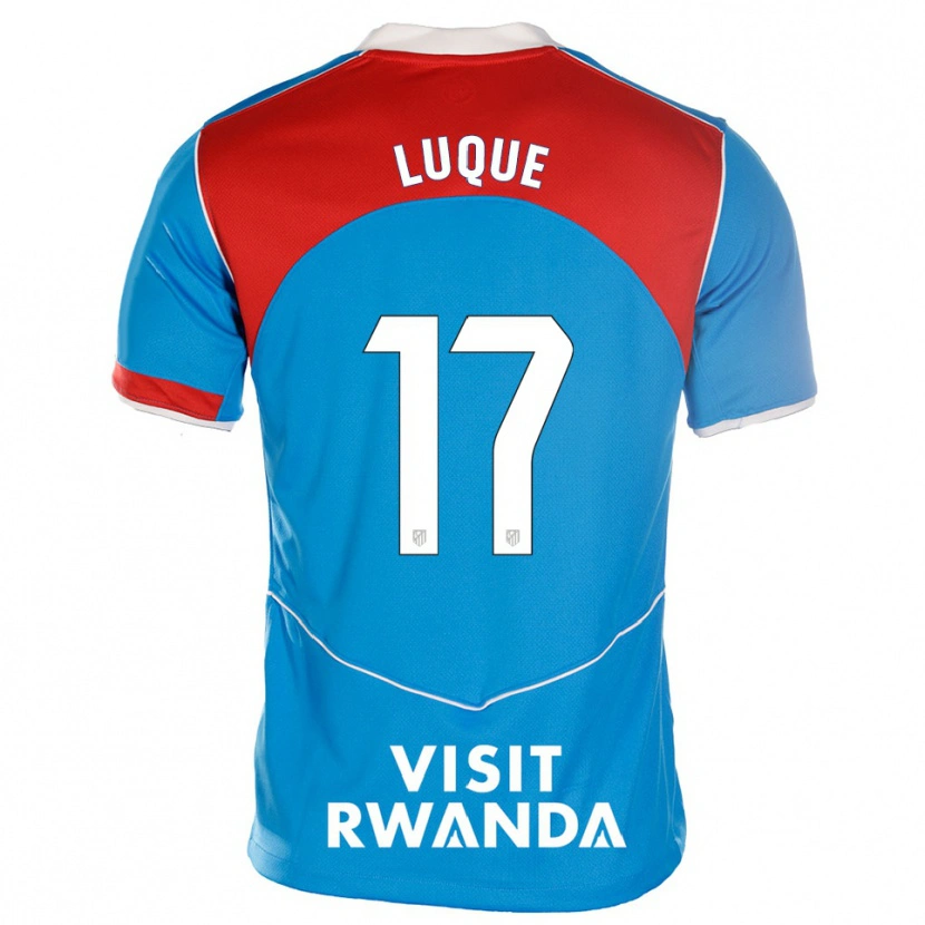 Danxen Herren Iker Luque #17 Blau Weiß Ausweichtrikot Trikot 2025/26 T-Shirt Österreich