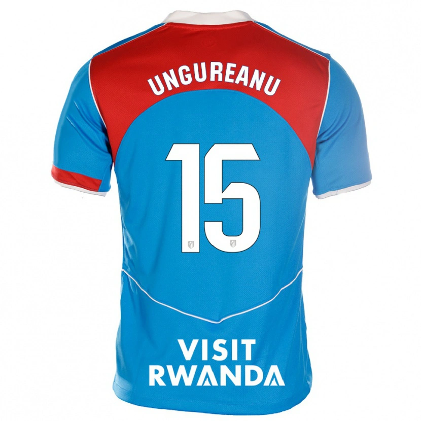 Danxen Herren Bogdan Ungureanu #15 Blau Weiß Ausweichtrikot Trikot 2025/26 T-Shirt Österreich