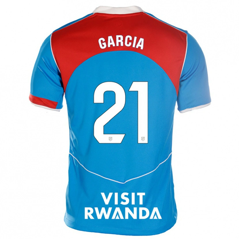 Danxen Herren Sheila Garcia #21 Blau Weiß Ausweichtrikot Trikot 2025/26 T-Shirt Österreich