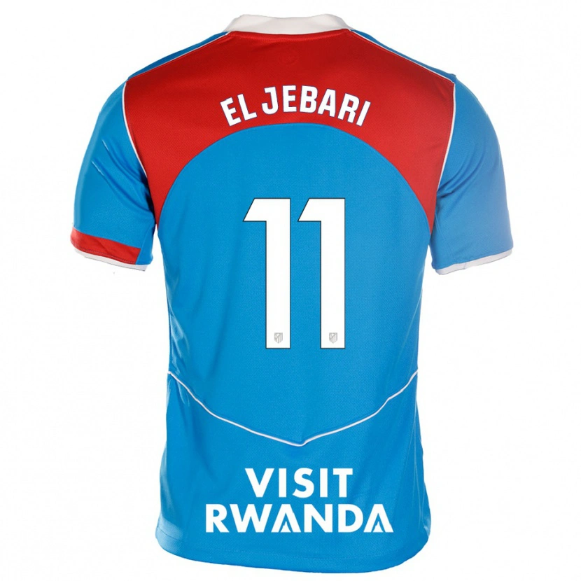 Danxen Herren Salim El Jebari #11 Blau Weiß Ausweichtrikot Trikot 2025/26 T-Shirt Österreich