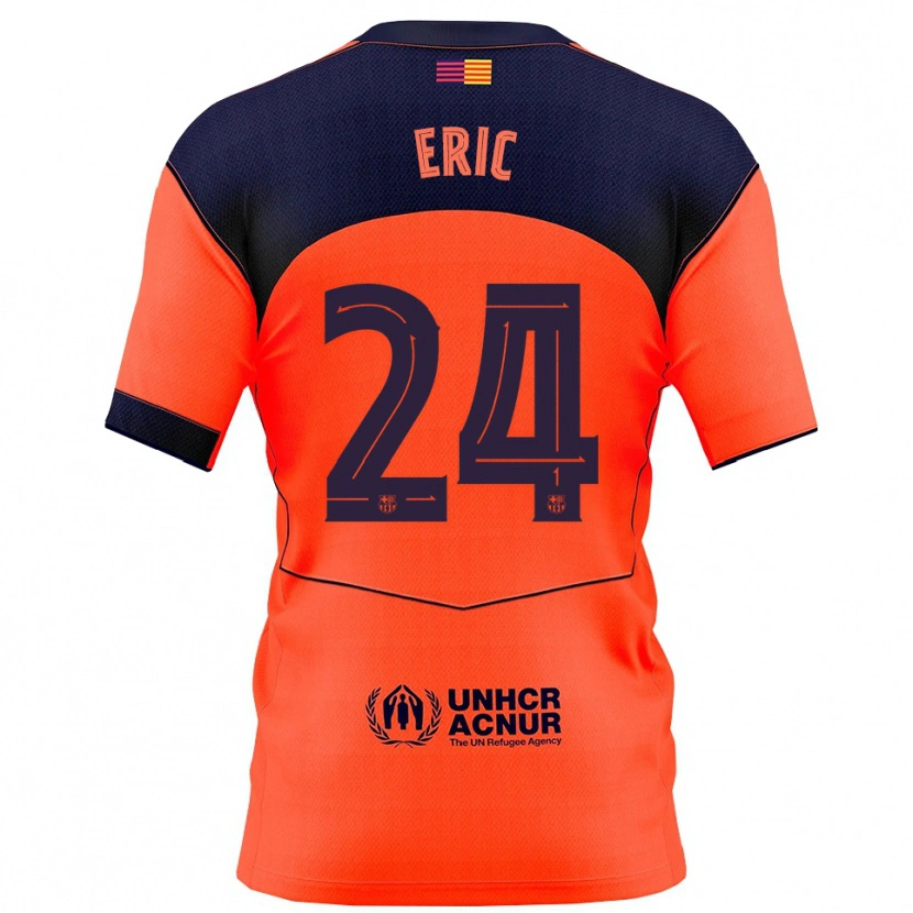 Danxen Herren Eric García #24 Orange Marine Ausweichtrikot Trikot 2025/26 T-Shirt Österreich