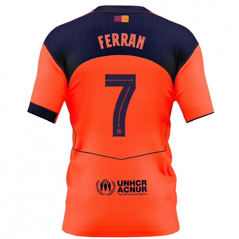 Danxen Herren Ferran Torres #7 Orange Marine Ausweichtrikot Trikot 2025/26 T-Shirt Österreich
