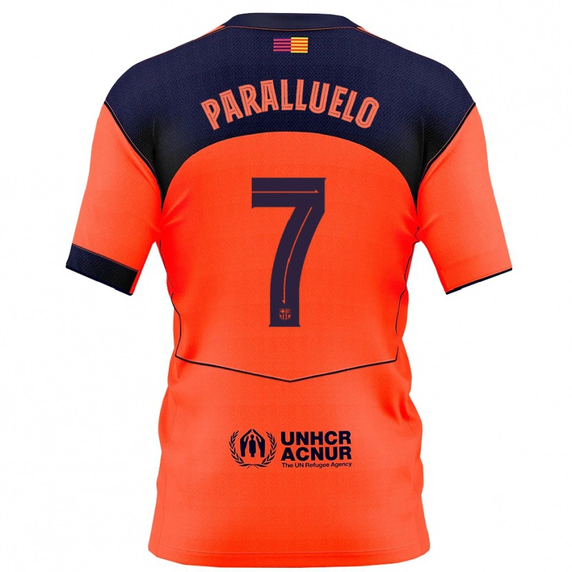 Danxen Herren Salma Paralluelo #7 Orange Marine Ausweichtrikot Trikot 2025/26 T-Shirt Österreich