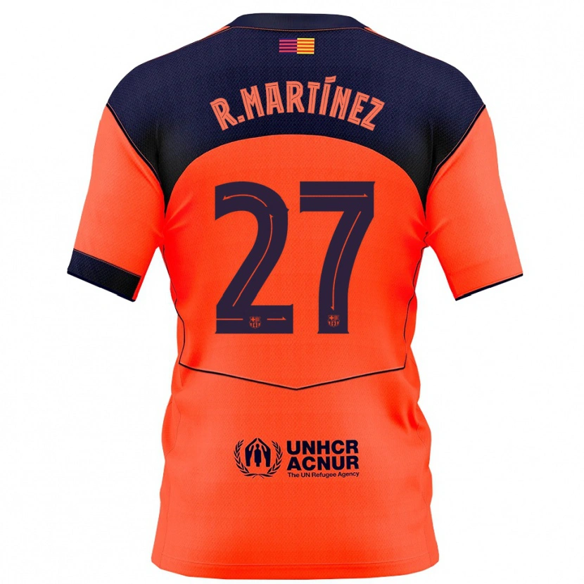 Danxen Herren Roger Martínez #27 Orange Marine Ausweichtrikot Trikot 2025/26 T-Shirt Österreich
