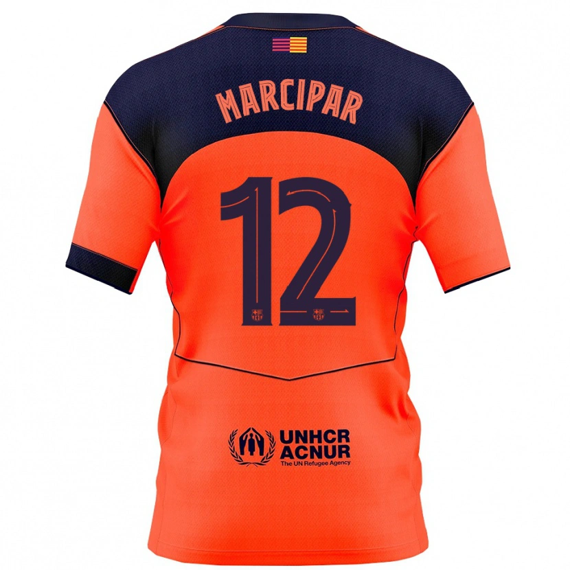 Danxen Herren Nico Marcipar #12 Orange Marine Ausweichtrikot Trikot 2025/26 T-Shirt Österreich