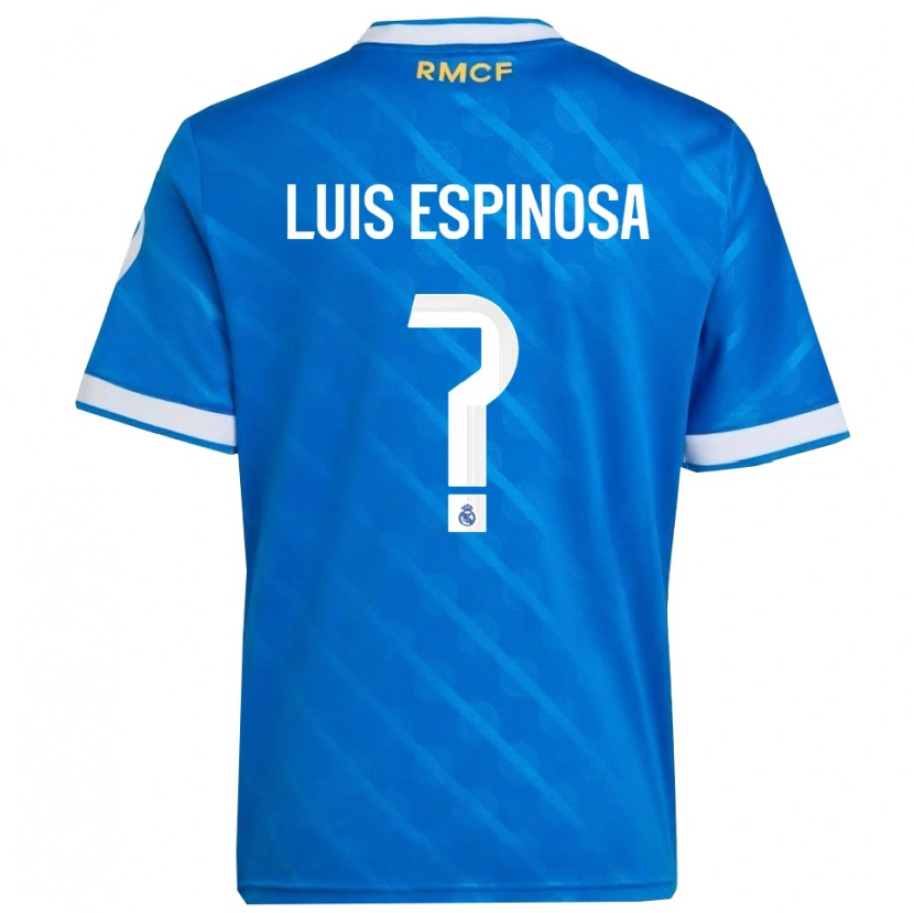 Danxen Herren José Luis Espinosa #0 Blau Weiß Ausweichtrikot Trikot 2025/26 T-Shirt Österreich