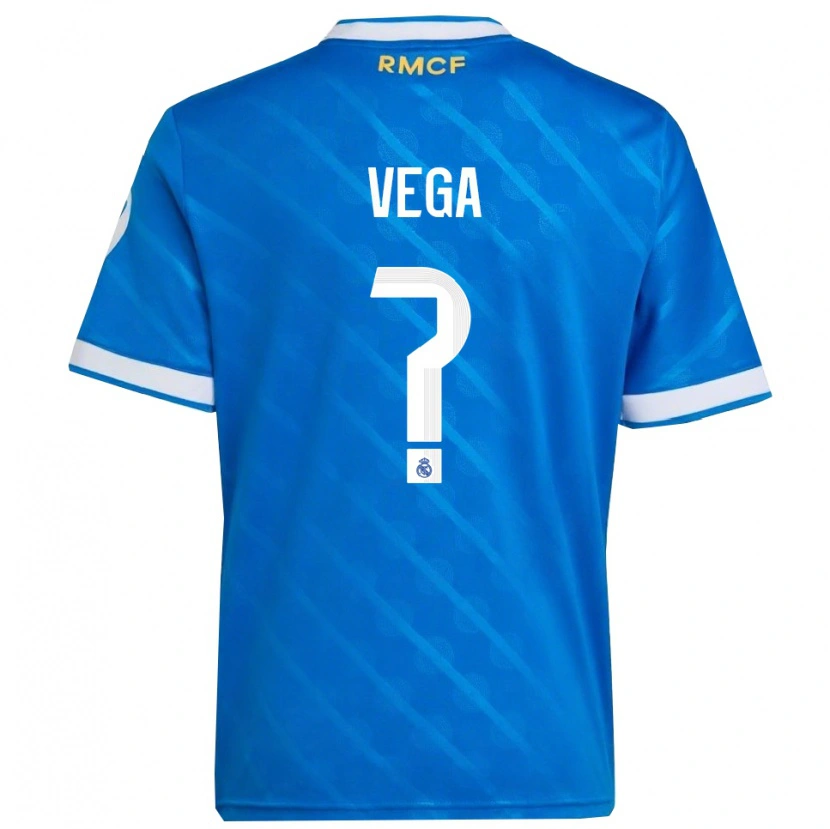 Danxen Herren Álvaro Vega #0 Blau Weiß Ausweichtrikot Trikot 2025/26 T-Shirt Österreich
