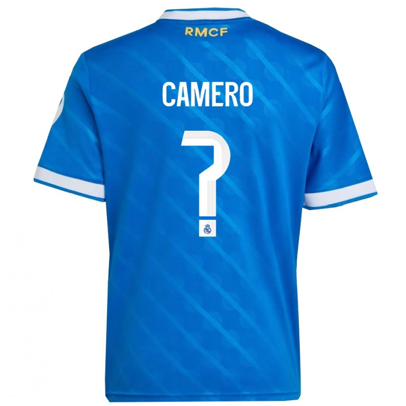 Danxen Herren Mario Camero #0 Blau Weiß Ausweichtrikot Trikot 2025/26 T-Shirt Österreich