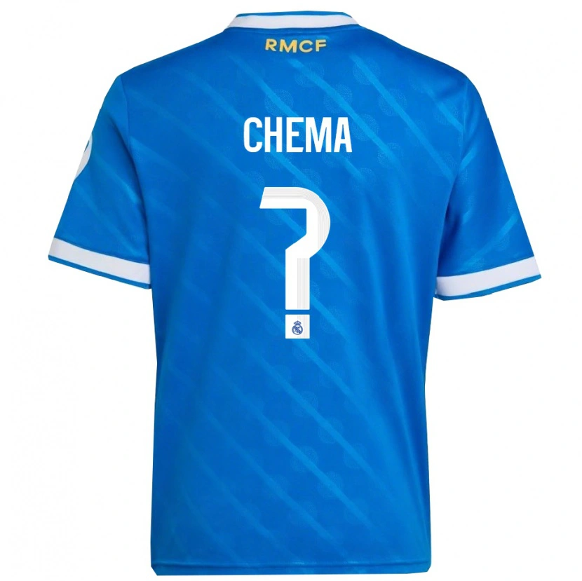 Danxen Herren Chema #0 Blau Weiß Ausweichtrikot Trikot 2025/26 T-Shirt Österreich