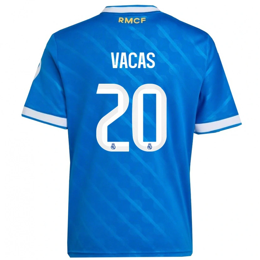Danxen Herren Juan Vacas #20 Blau Weiß Ausweichtrikot Trikot 2025/26 T-Shirt Österreich