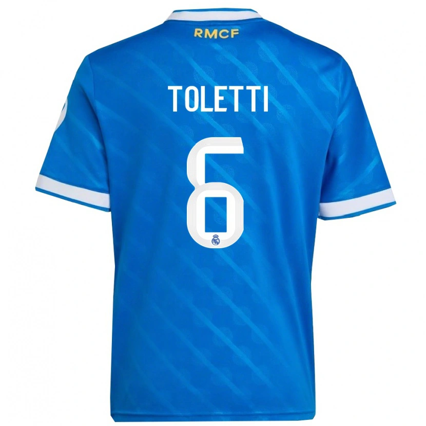 Danxen Herren Sandie Toletti #6 Blau Weiß Ausweichtrikot Trikot 2025/26 T-Shirt Österreich