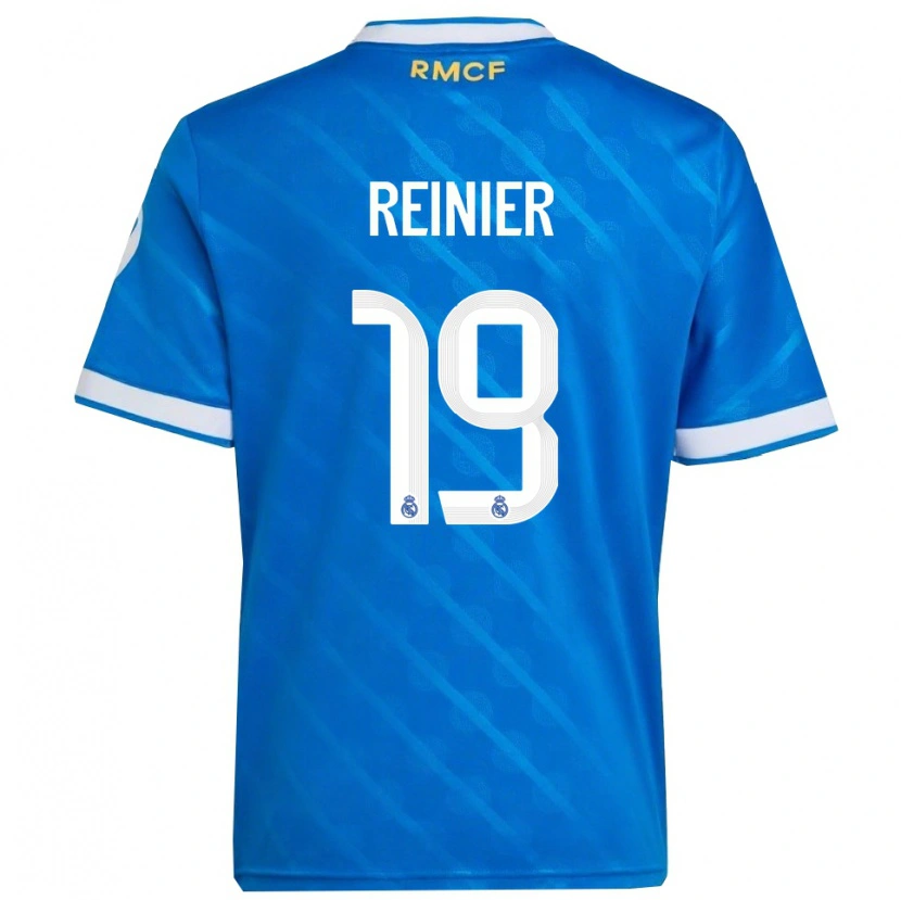 Danxen Herren Reinier #19 Blau Weiß Ausweichtrikot Trikot 2025/26 T-Shirt Österreich