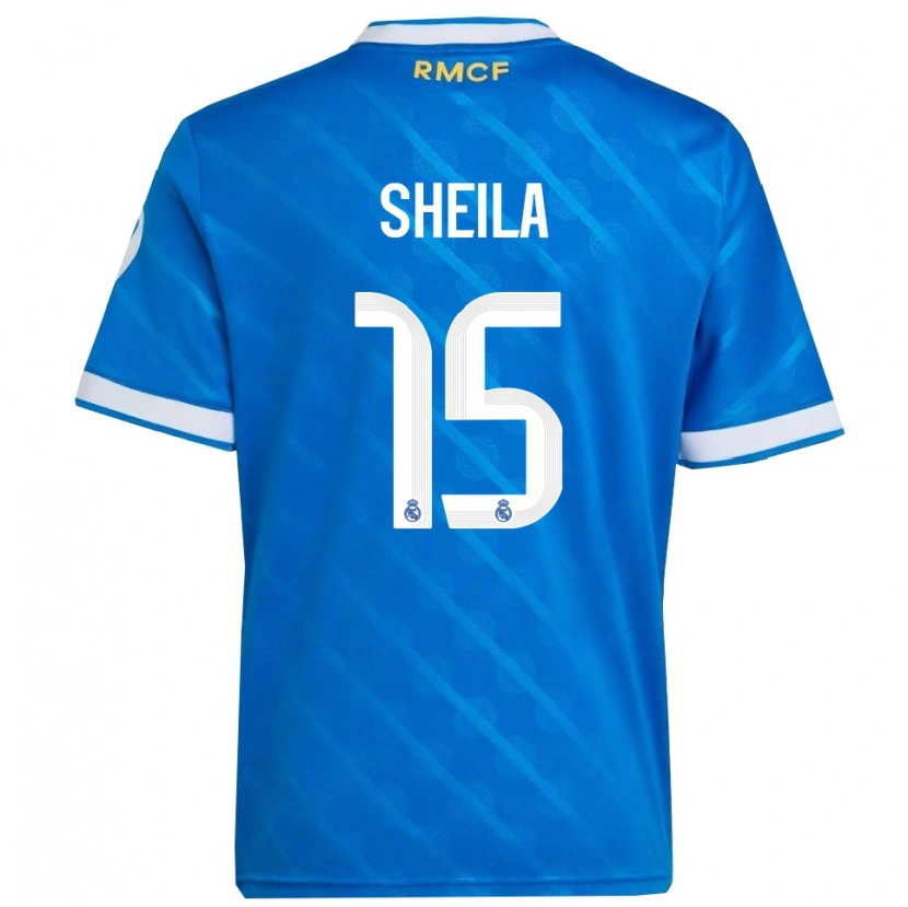 Danxen Herren Sheila García #15 Blau Weiß Ausweichtrikot Trikot 2025/26 T-Shirt Österreich