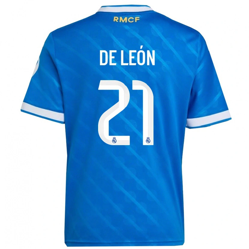 Danxen Herren Jeremy De León #21 Blau Weiß Ausweichtrikot Trikot 2025/26 T-Shirt Österreich