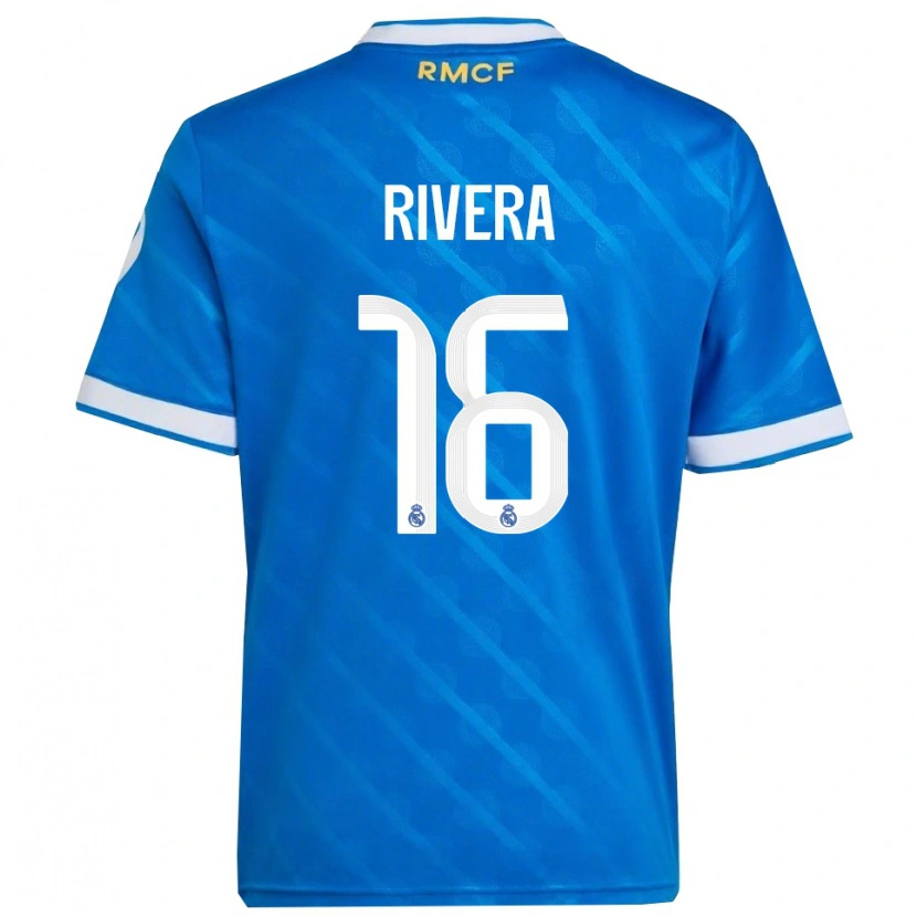 Danxen Herren Pol Rivera #16 Blau Weiß Ausweichtrikot Trikot 2025/26 T-Shirt Österreich