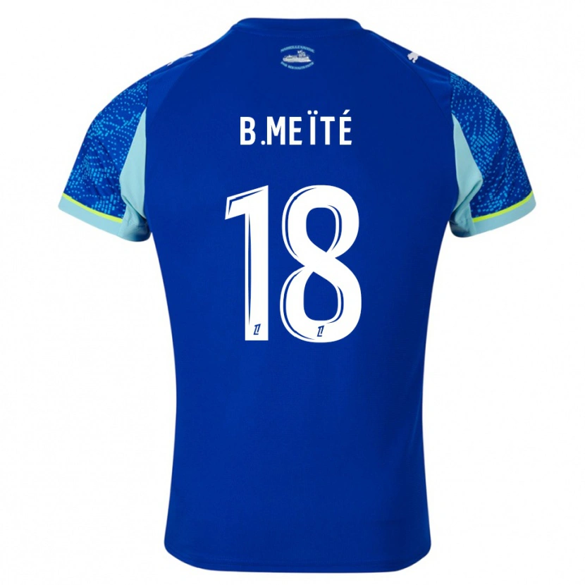 Danxen Herren Bamo Meïté #18 Himmelblau Weiß Ausweichtrikot Trikot 2025/26 T-Shirt Österreich