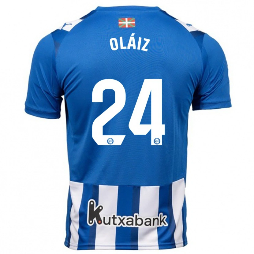 Danxen Damen Xanet Oláiz #24 Blau Weiß Heimtrikot Trikot 2025/26 T-Shirt Österreich