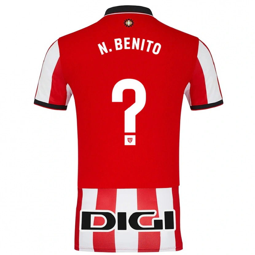 Danxen Damen Nerea Benito Zaldibar #0 Rot Weiß Heimtrikot Trikot 2025/26 T-Shirt Österreich