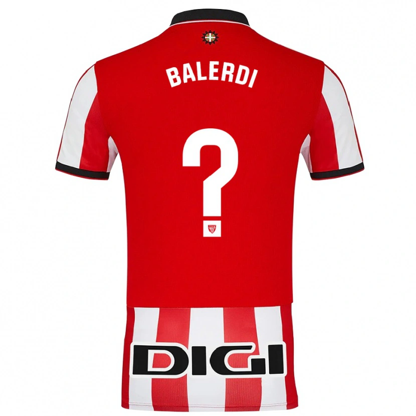 Danxen Damen Laida Balerdi Beloki #0 Rot Weiß Heimtrikot Trikot 2025/26 T-Shirt Österreich