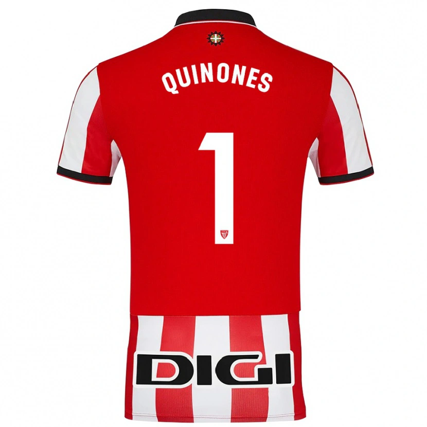 Danxen Damen Mariasun Quiñones #1 Rot Weiß Heimtrikot Trikot 2025/26 T-Shirt Österreich