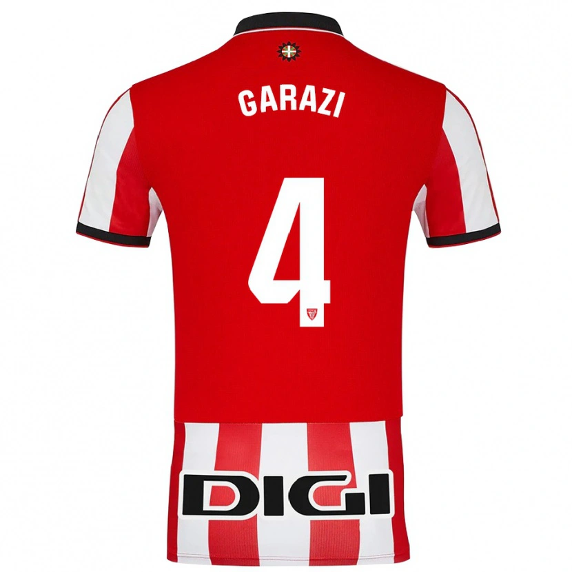 Danxen Damen Garazi #4 Rot Weiß Heimtrikot Trikot 2025/26 T-Shirt Österreich