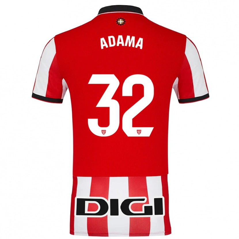 Danxen Damen Adama Boiro #32 Rot Weiß Heimtrikot Trikot 2025/26 T-Shirt Österreich
