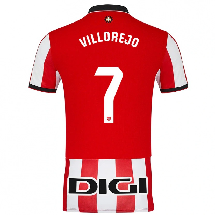 Danxen Damen Ardaitz Villorejo #7 Rot Weiß Heimtrikot Trikot 2025/26 T-Shirt Österreich
