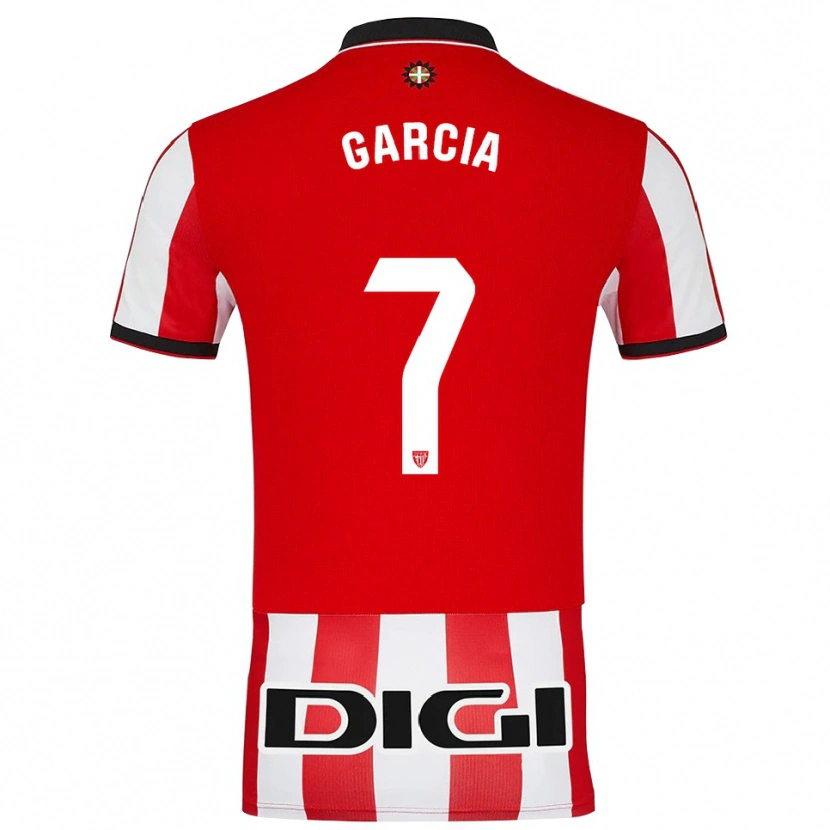Danxen Damen Nahikari García #7 Rot Weiß Heimtrikot Trikot 2025/26 T-Shirt Österreich