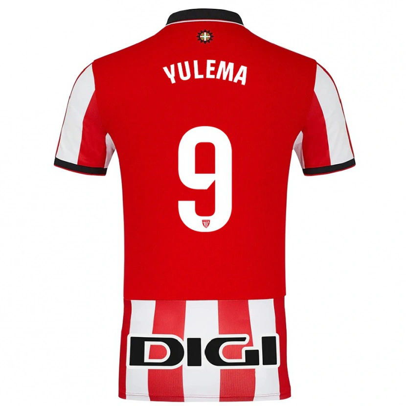 Danxen Damen Yulema Corres Somovilla #9 Rot Weiß Heimtrikot Trikot 2025/26 T-Shirt Österreich