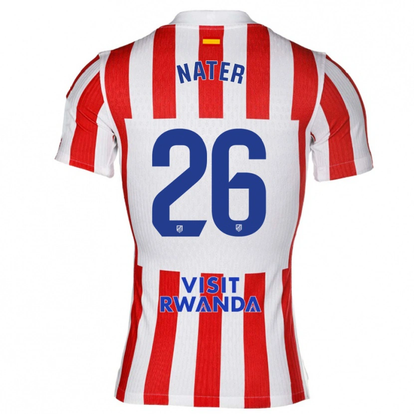 Danxen Damen Silvano Nater #26 Rot Weiß Heimtrikot Trikot 2025/26 T-Shirt Österreich