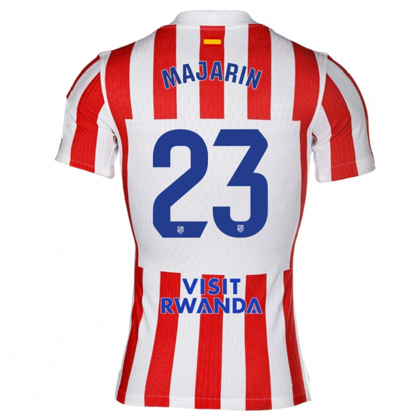 Danxen Damen Sonia Majarin #23 Rot Weiß Heimtrikot Trikot 2025/26 T-Shirt Österreich