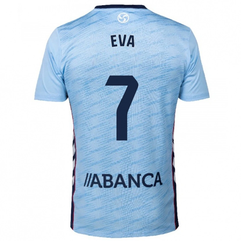 Danxen Damen Eva López #7 Himmelblau Rot Heimtrikot Trikot 2025/26 T-Shirt Österreich