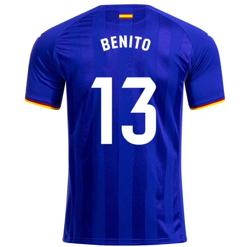 Danxen Damen Jorge Benito #13 Blau Rot Gelb Heimtrikot Trikot 2025/26 T-Shirt Österreich