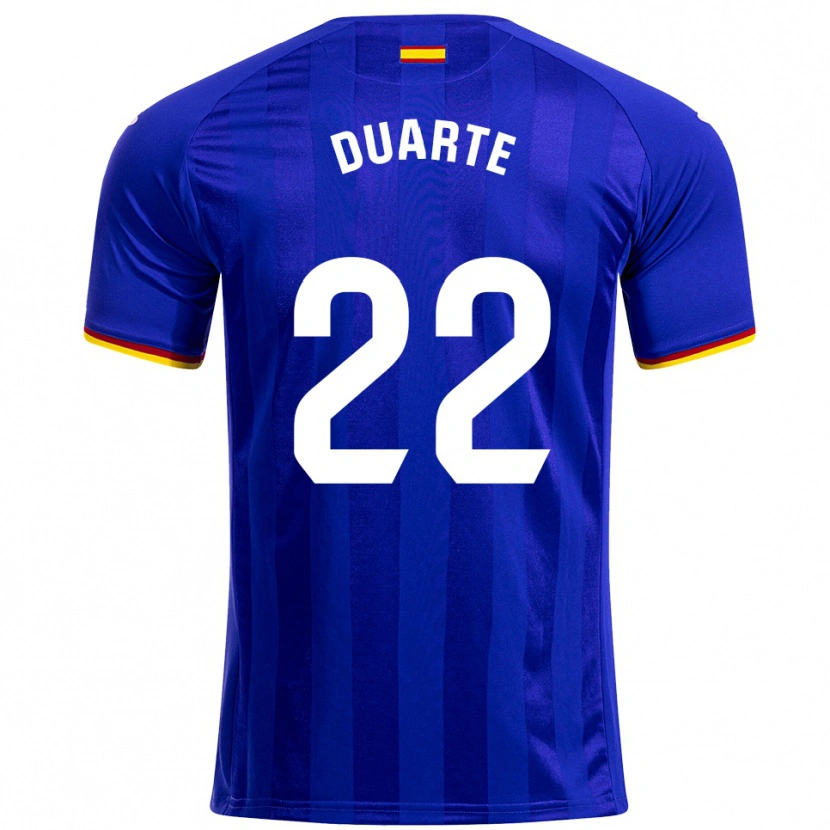 Danxen Damen Domingos Duarte #22 Blau Rot Gelb Heimtrikot Trikot 2025/26 T-Shirt Österreich