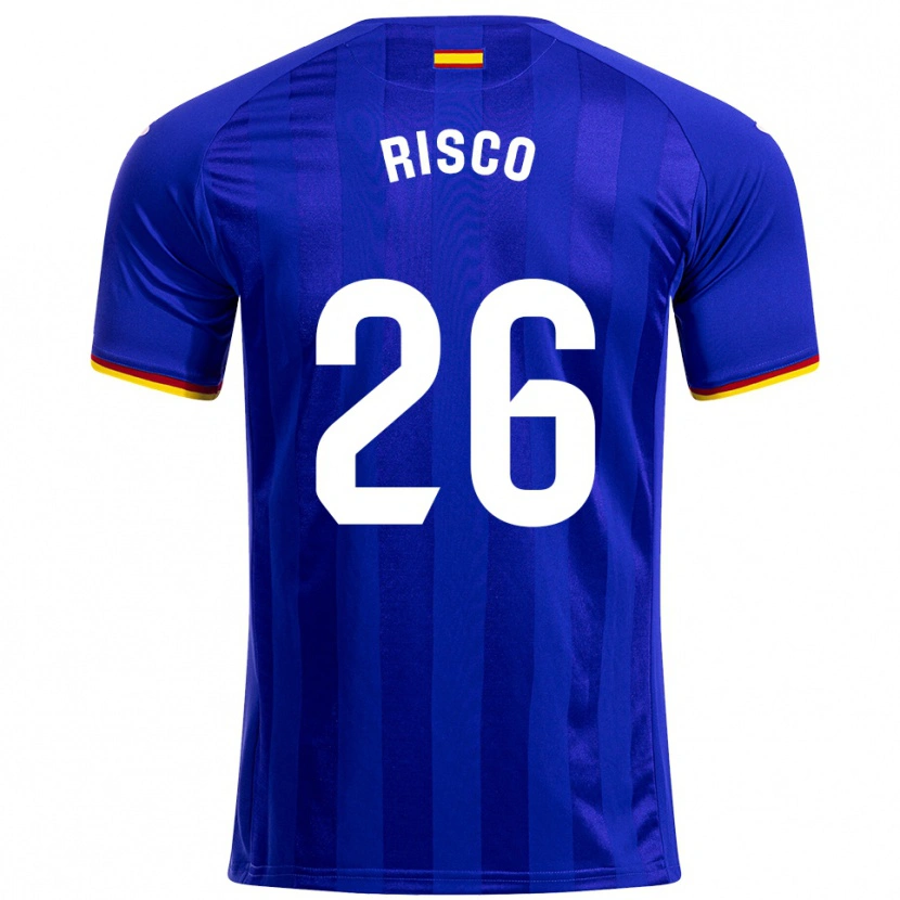 Danxen Damen Alberto Risco #26 Blau Rot Gelb Heimtrikot Trikot 2025/26 T-Shirt Österreich