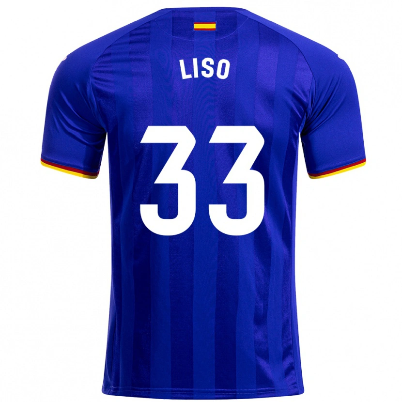 Danxen Damen Adrián Liso #33 Blau Rot Gelb Heimtrikot Trikot 2025/26 T-Shirt Österreich