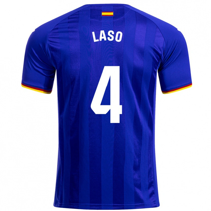 Danxen Damen Lucas Laso #4 Blau Rot Gelb Heimtrikot Trikot 2025/26 T-Shirt Österreich
