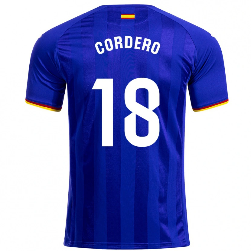Danxen Damen Alberto Cordero #18 Blau Rot Gelb Heimtrikot Trikot 2025/26 T-Shirt Österreich
