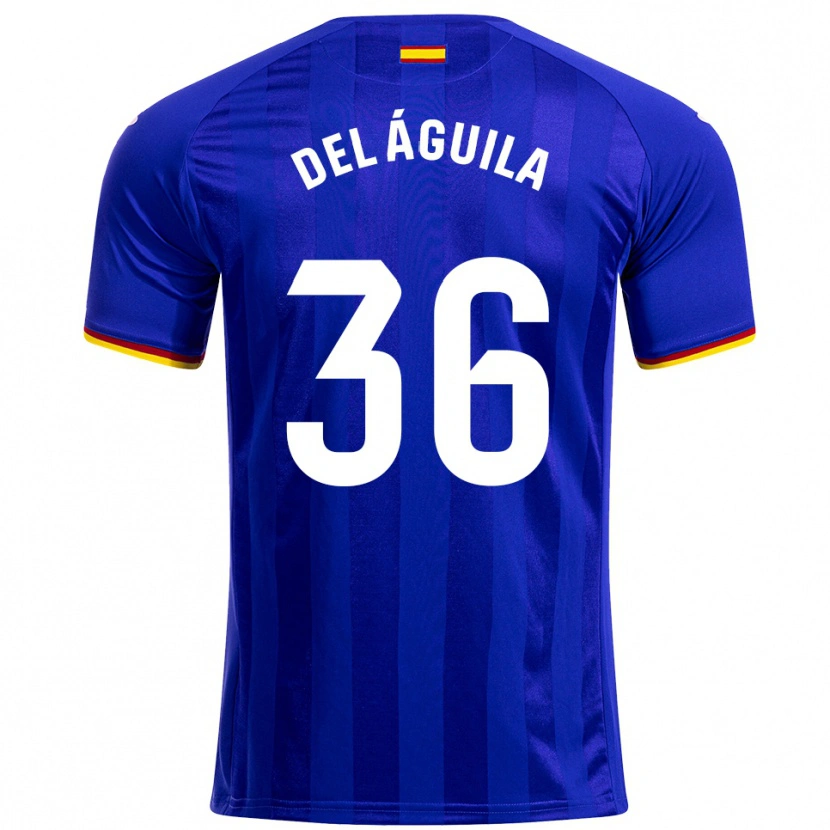 Danxen Damen Ángel Del Águila #36 Blau Rot Gelb Heimtrikot Trikot 2025/26 T-Shirt Österreich