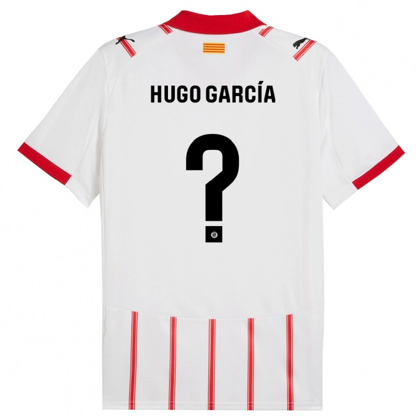 Danxen Damen Hugo García #0 Weiß Rot Heimtrikot Trikot 2025/26 T-Shirt Österreich