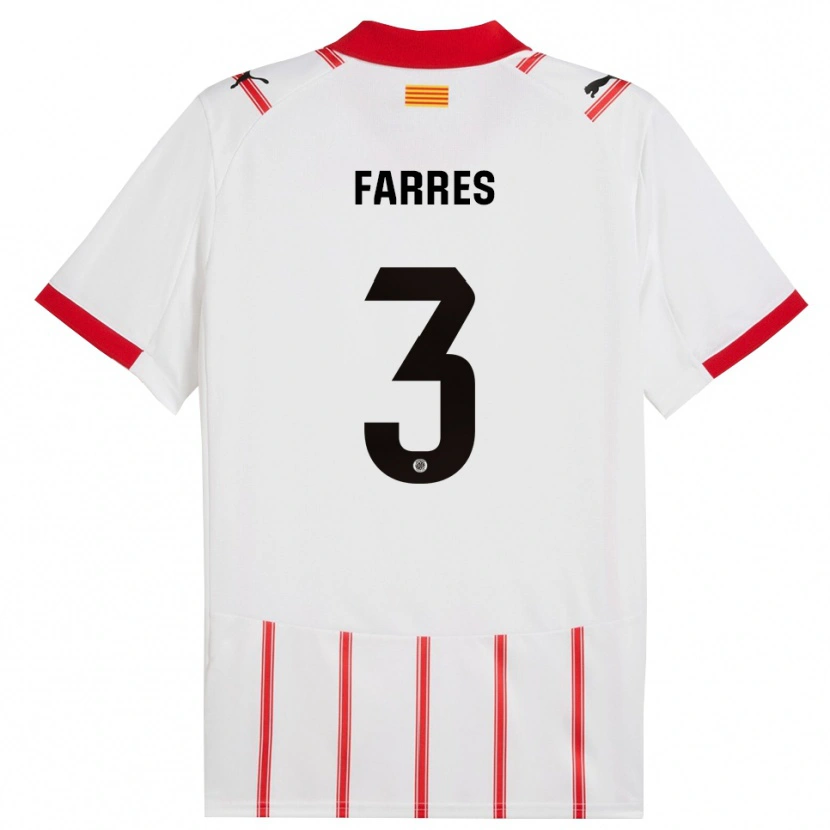 Danxen Damen Biel Farrés #3 Weiß Rot Heimtrikot Trikot 2025/26 T-Shirt Österreich
