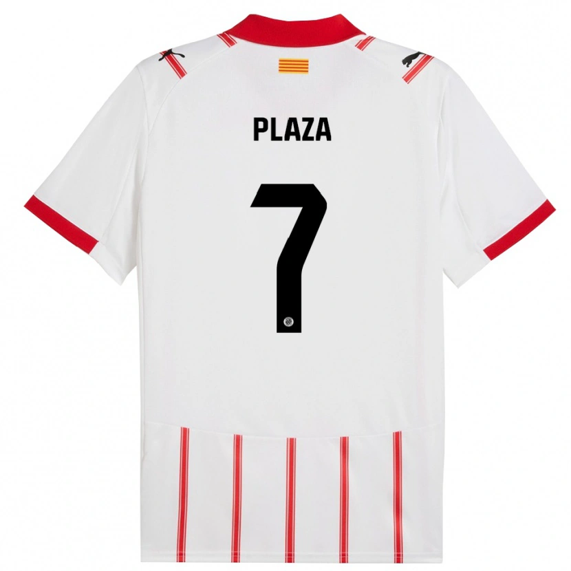 Danxen Damen Nacho Plaza #7 Weiß Rot Heimtrikot Trikot 2025/26 T-Shirt Österreich
