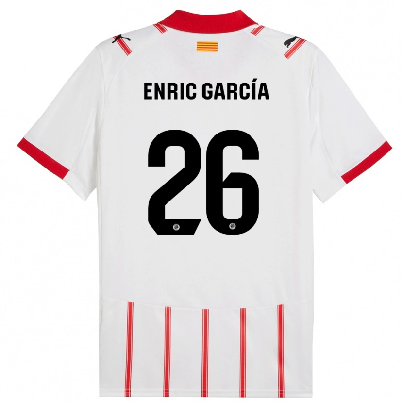 Danxen Damen Enric García #26 Weiß Rot Heimtrikot Trikot 2025/26 T-Shirt Österreich