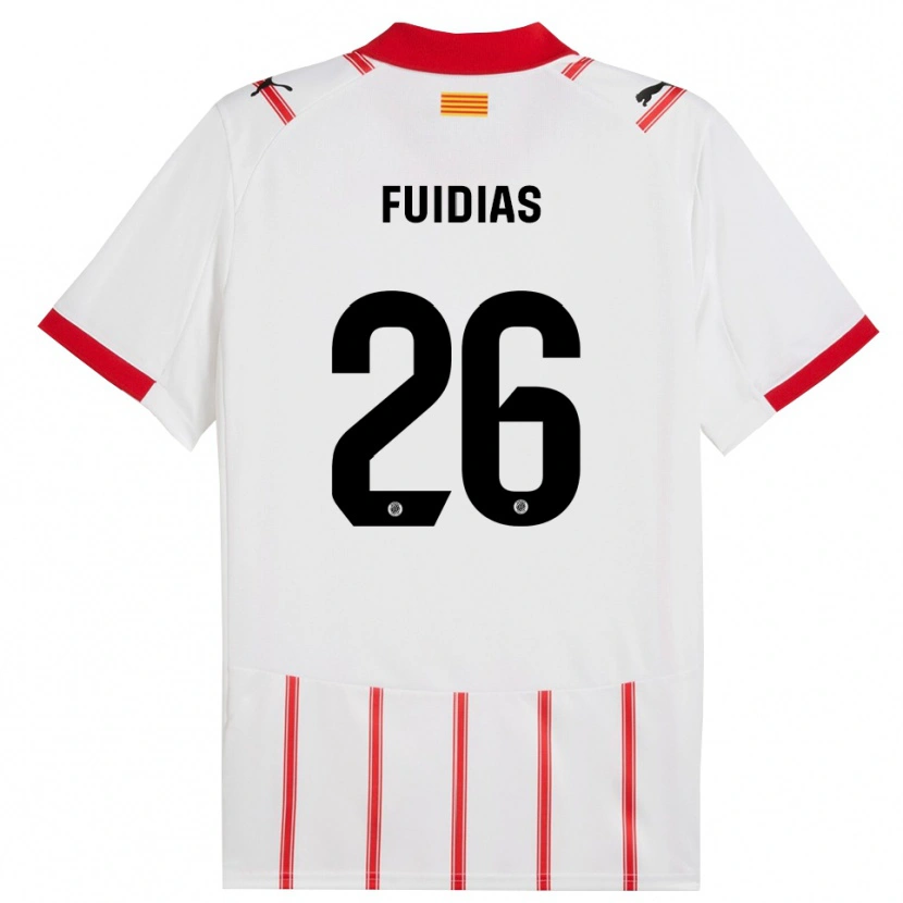 Danxen Damen Toni Fuidias #26 Weiß Rot Heimtrikot Trikot 2025/26 T-Shirt Österreich
